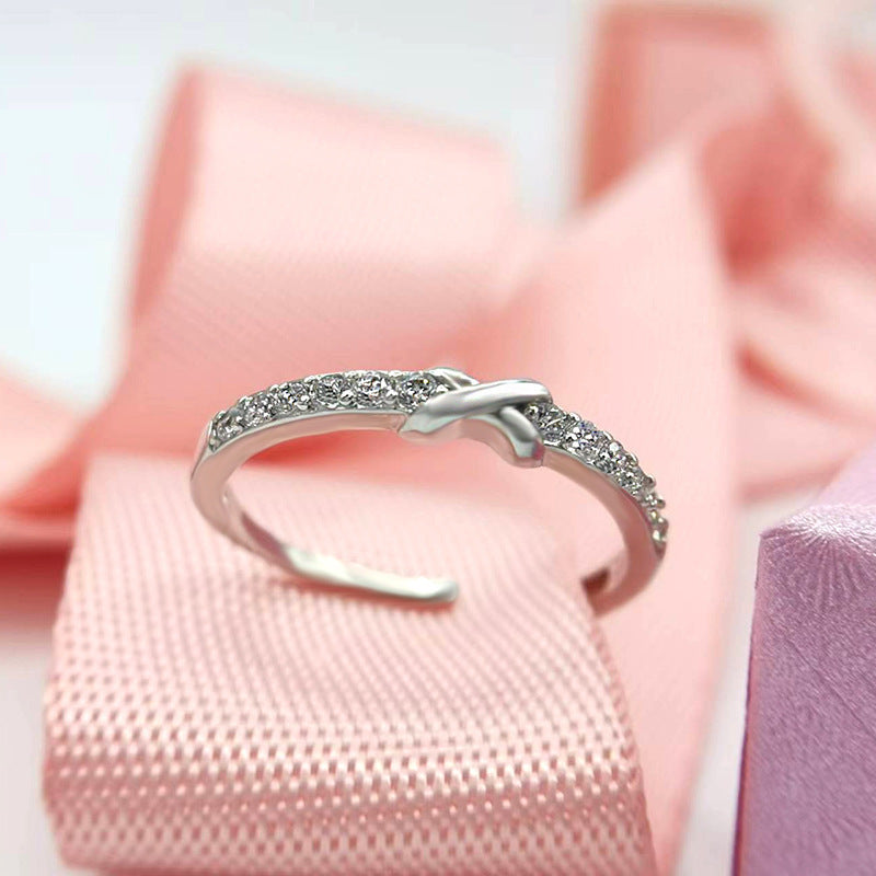 Bague Blype populaire avec lettre X pour femmes