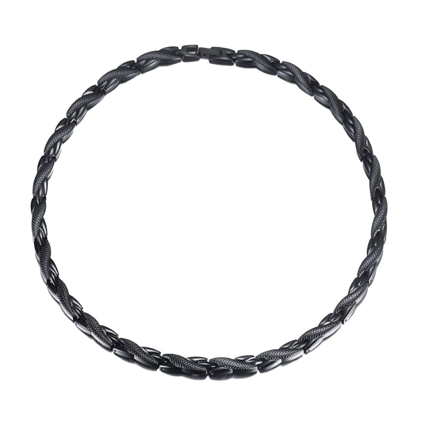 Collier en acier titane à motif de Dragon de mode, luxe simple et léger