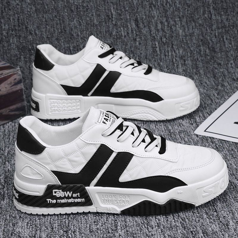 Nuevos zapatos de tabla de tela transpirable para hombre