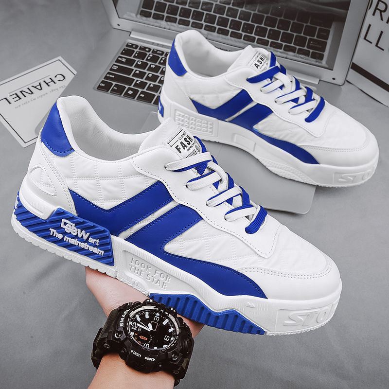 Nuevos zapatos de tabla de tela transpirable para hombre