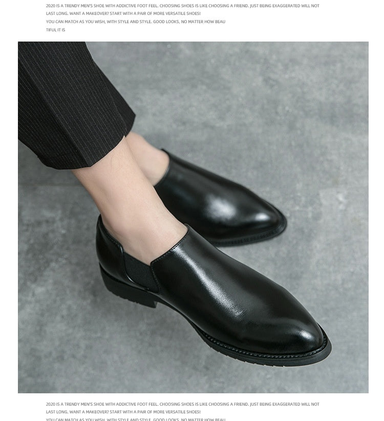 Chaussures à bout pointu à enfiler British Leisure