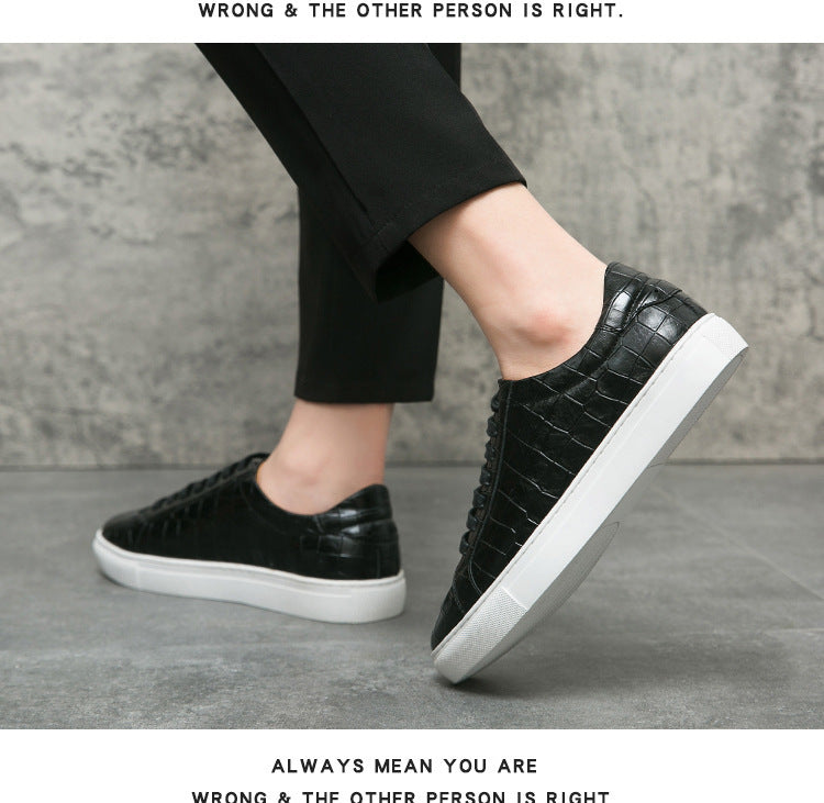 Zapatos casuales de moda con personalidad transpirables de moda resistentes al desgaste para hombres