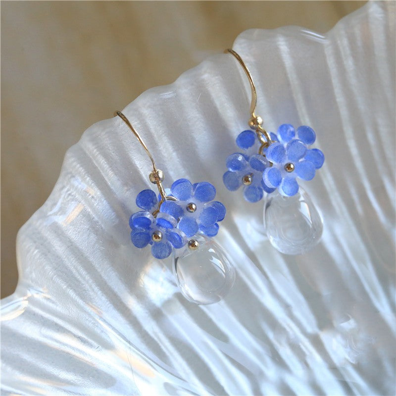 Original Design Handmade Little Flower Earrings
