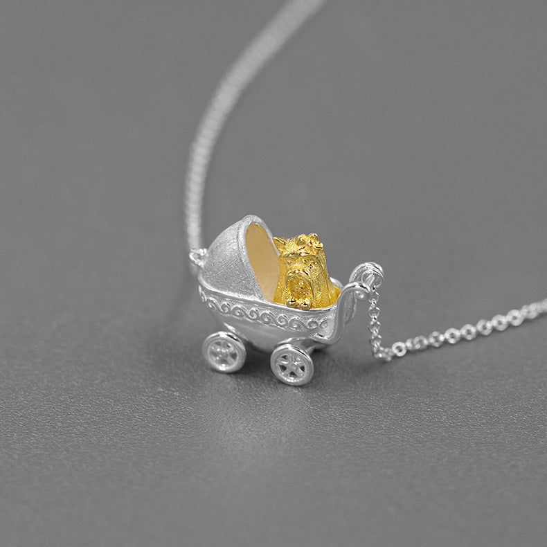 Collar colgante de plata de ley de Yorkshire perdido