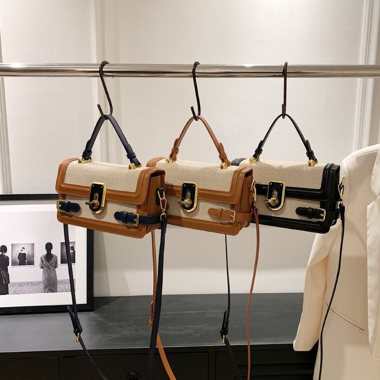 Printemps été petit sac à bandoulière carré à une épaule