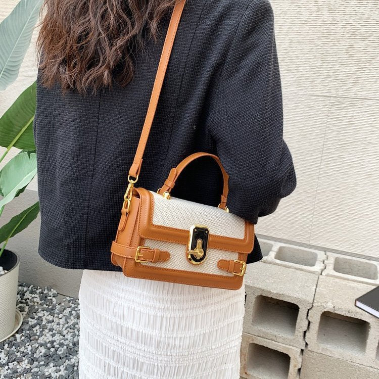 Printemps été petit sac à bandoulière carré à une épaule