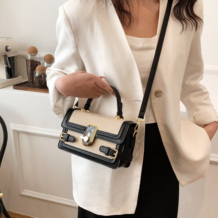Printemps été petit sac à bandoulière carré à une épaule