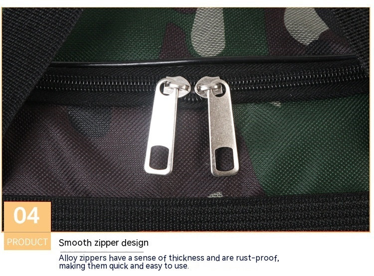 Bolsa de equipaje multifuncional de camuflaje de gran capacidad