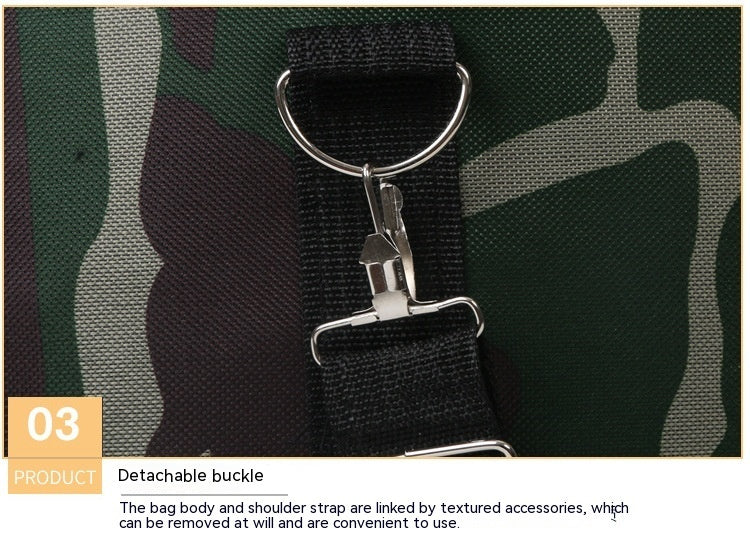 Bolsa de equipaje multifuncional de camuflaje de gran capacidad