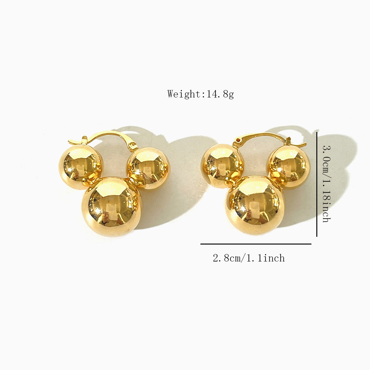 Ins Niche Design Light Luxury Earrings