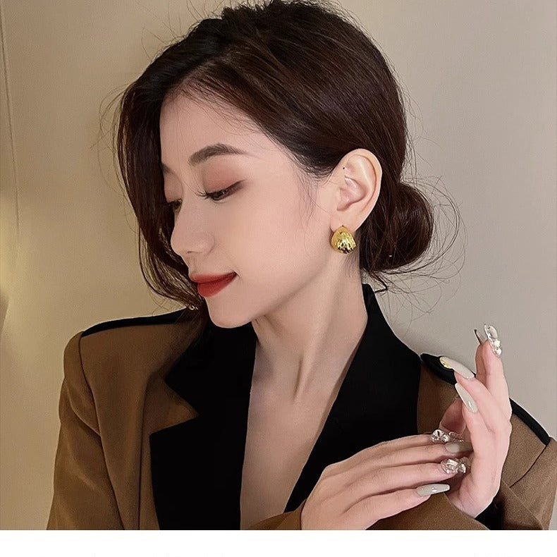 Sterling Silver Needle Niche Design Earrings For Women