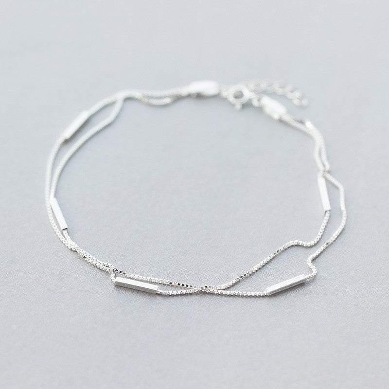 Mori Artistique Double Cercle Cheville Ornement Femmes