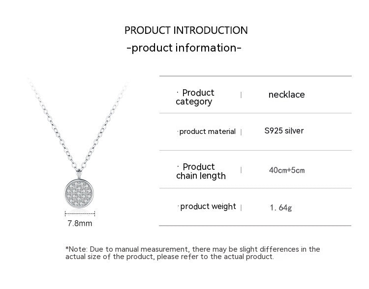 Chaîne de clavicule assortie à tout le quotidien Ins Style Daily Commuter