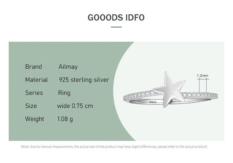 S925 Sterling Silver Ring For Women