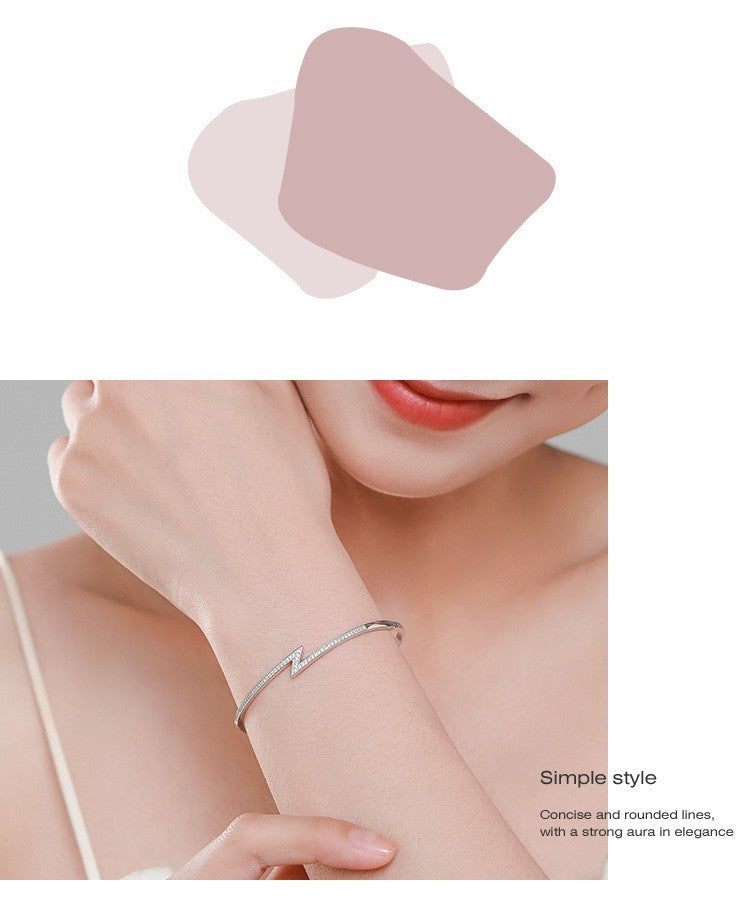 Pulsera De Plata S925 Nicho Europeo Y Americano Femenino