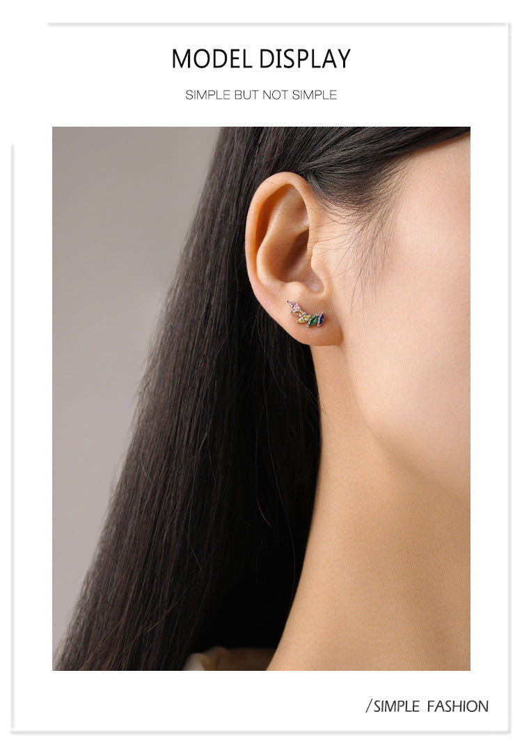 Angel Wings Rainbow Earrings Female