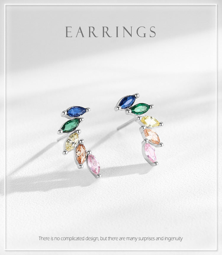 Angel Wings Rainbow Earrings Female