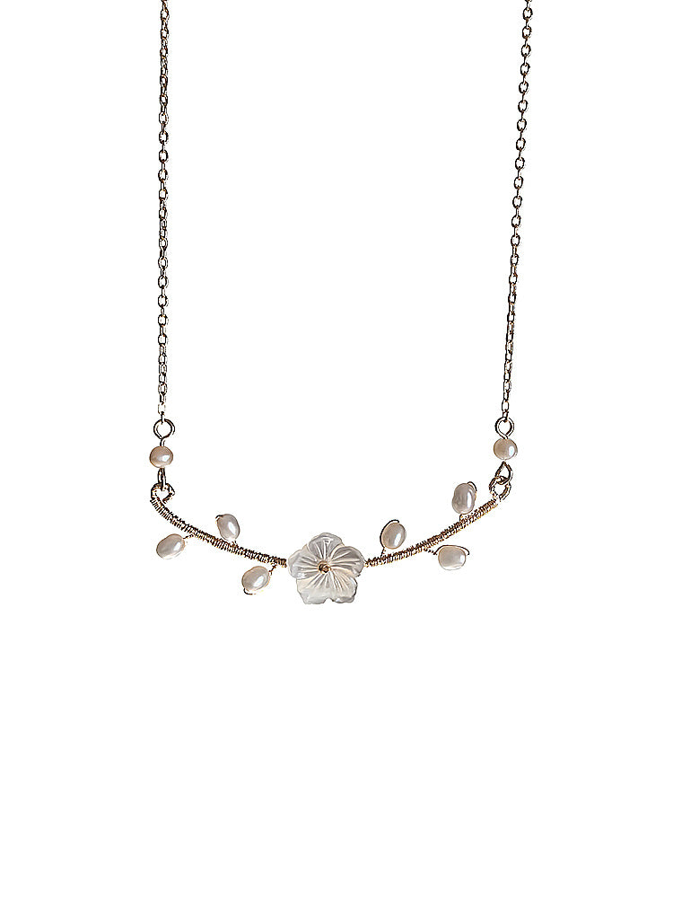 Collar de cadena de clavícula de nicho Ins