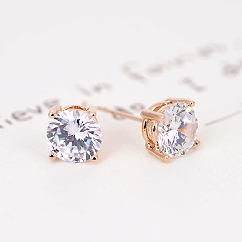 Boucles d'oreilles créatives simples et polyvalentes, boucles d'oreilles populaires