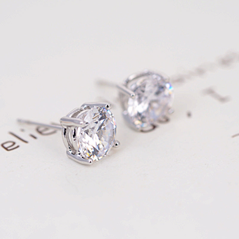 Boucles d'oreilles créatives simples et polyvalentes, boucles d'oreilles populaires