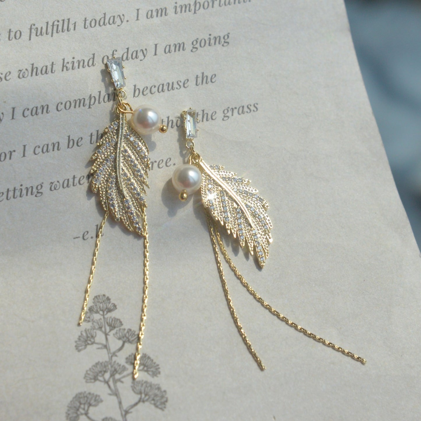 Trendy Light Luxury High-grade Socialite Eardrops