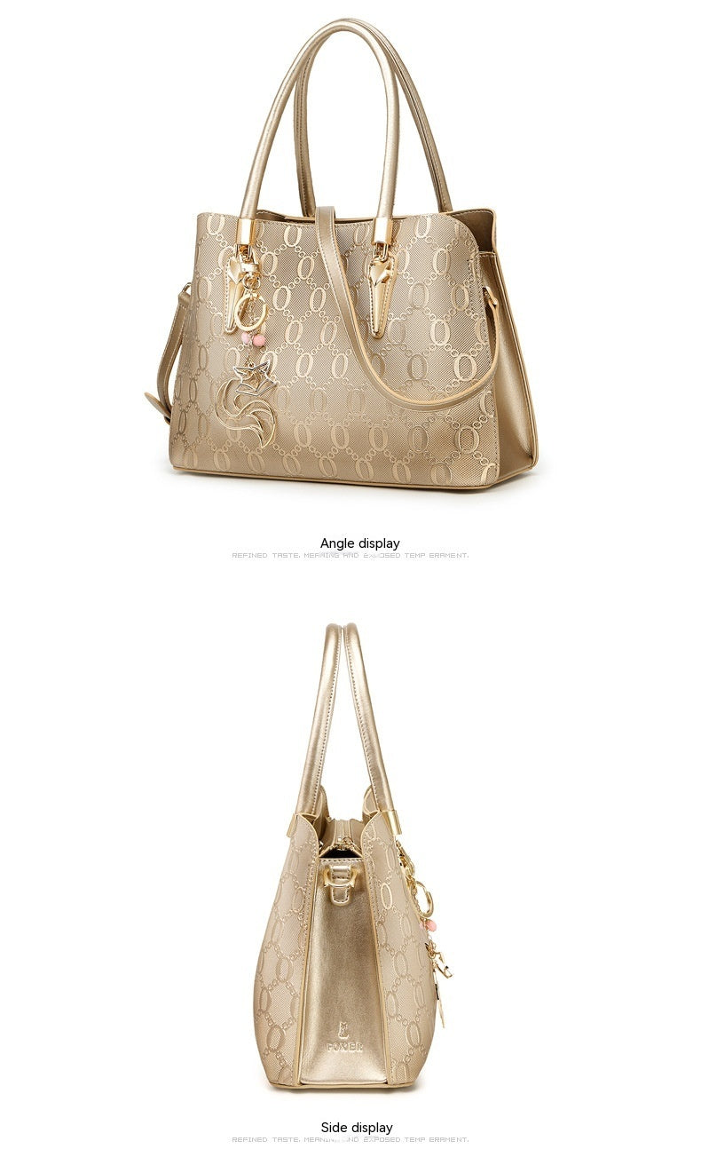 Bolso bandolera portátil y moderno para mujer de gran capacidad