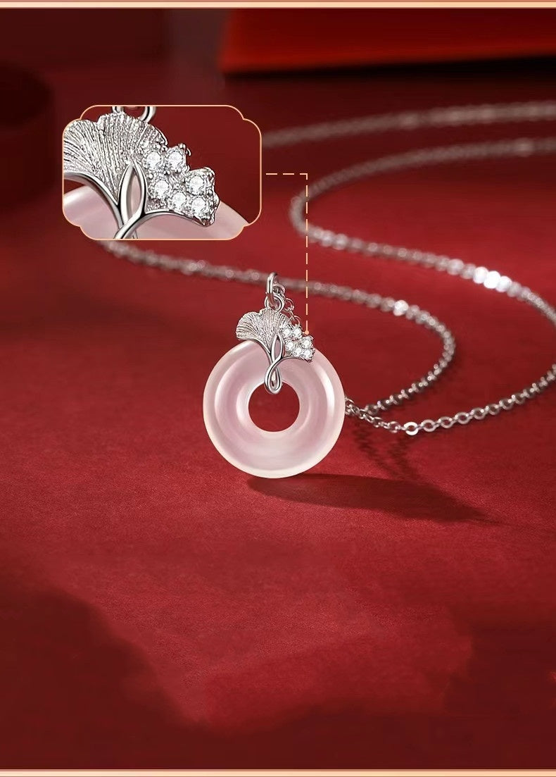 Peace Buckle S925 Silver Necklace