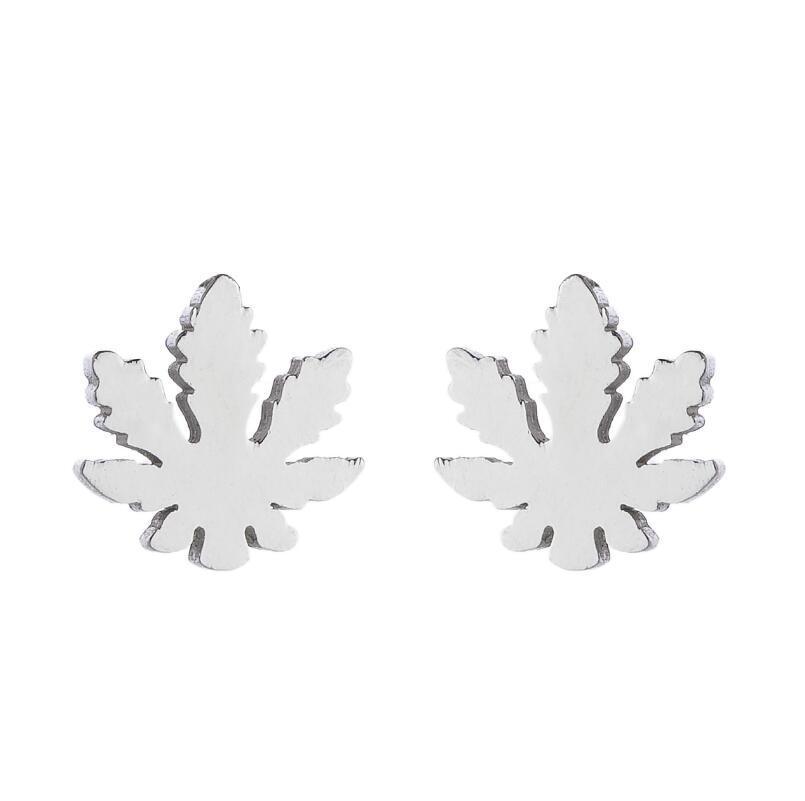 Stainless Steel Simple Personalized Earrings Fashion