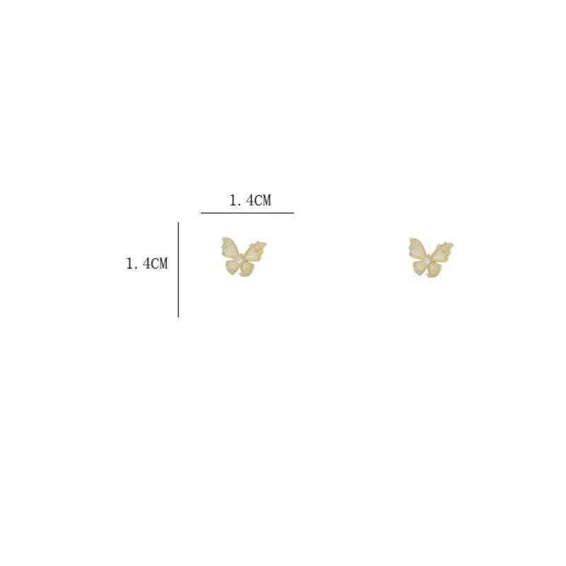 Women's Fashionable Elegant Butterfly-shaped Earrings