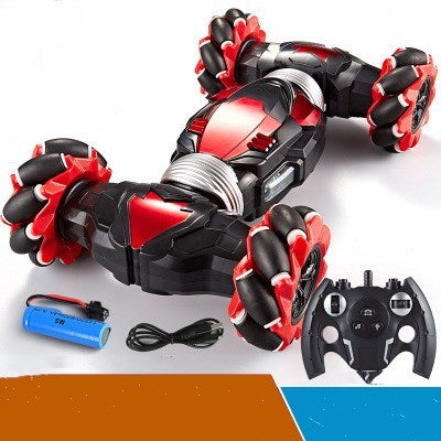 Juguete de coche de escalada de acrobacias con música ligera