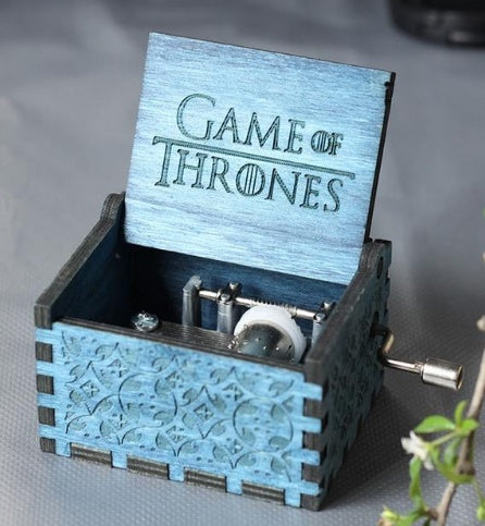 Boîte à thème en bois