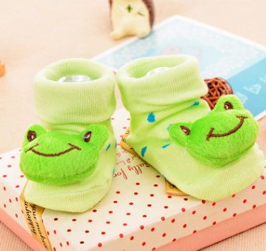 Chaussettes bébé en coton chaussettes de noël pour nouveau-nés cadeau Lot Animal antidérapant avec semelles en caoutchouc pour enfant garçon fille nouveau-né chaussettes bébé 