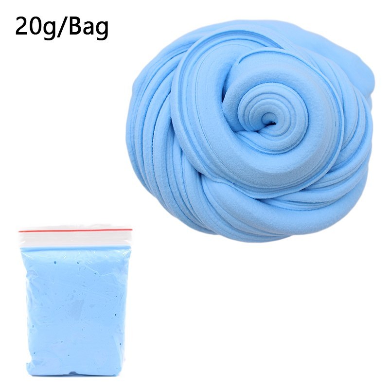 Suministros de bolas de arcilla de espuma esponjosa para niños, abalorios de algodón suave y ligero, Kit de fruta, artesanía en la nube, juguetes antiestrés