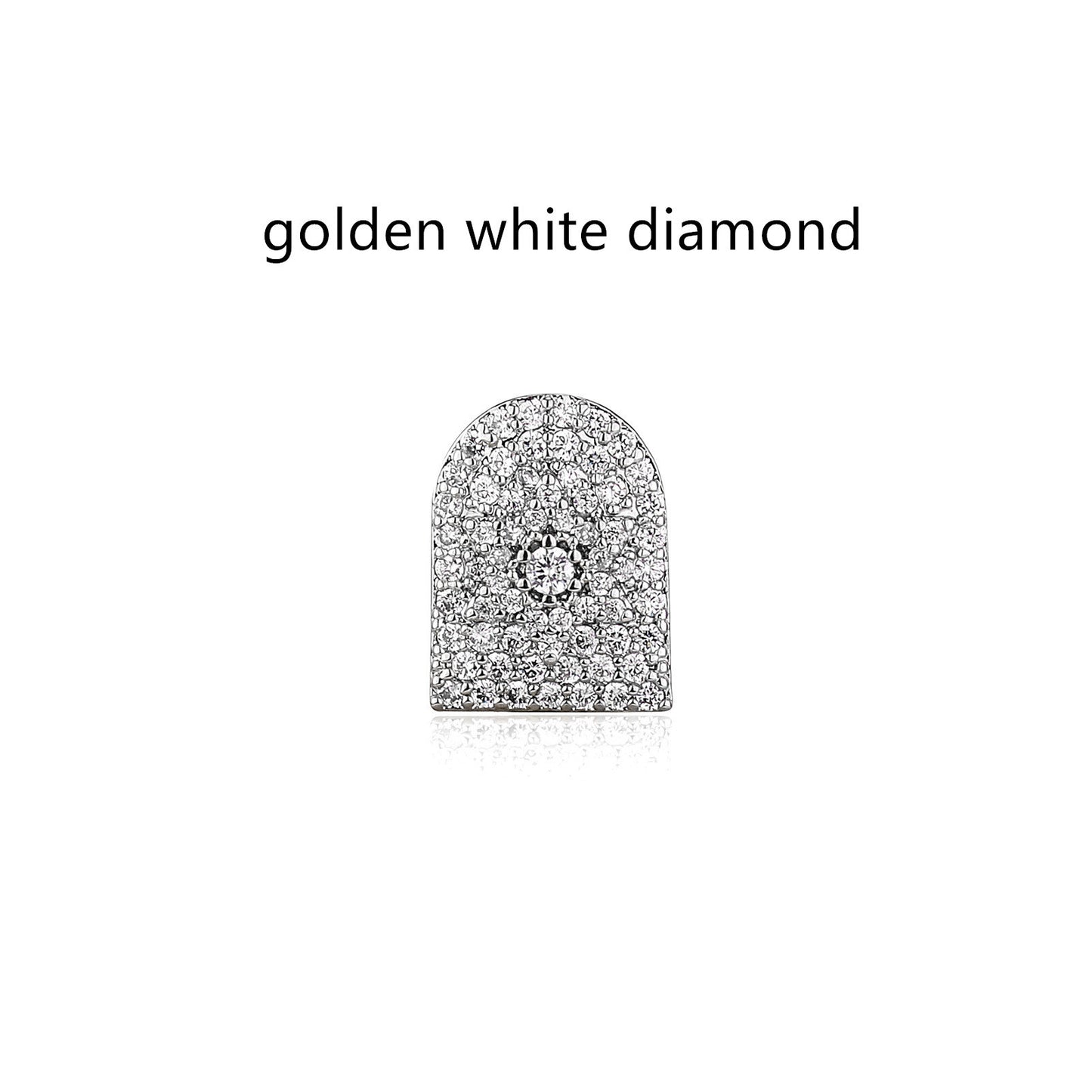 Dents Daikin entièrement diamantées, douille de dent unique en Zircon