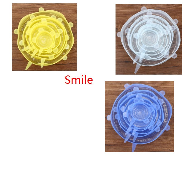 Accessoires de cuisine à couverture rétractable réutilisable