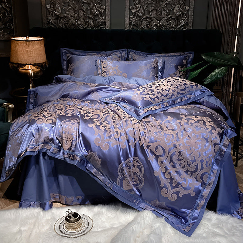 Literie en coton de luxe léger de style européen