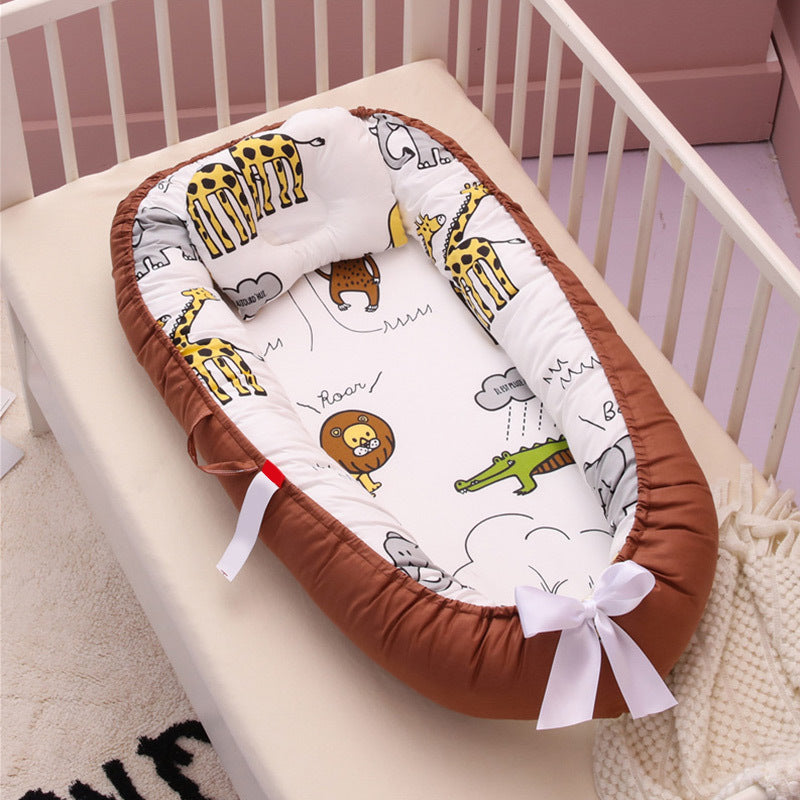 Cama de cuna de algodón