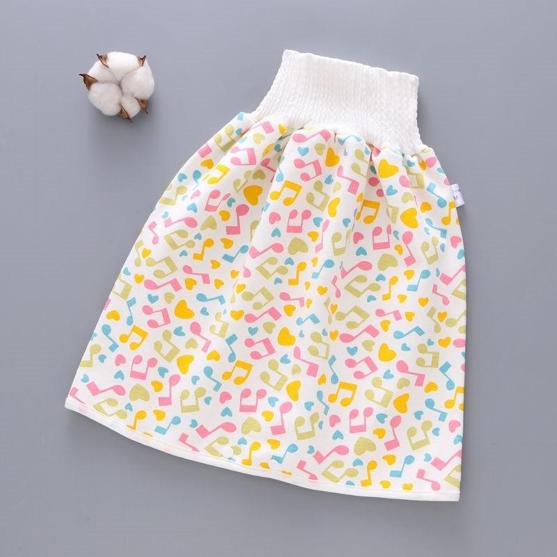 Jupe couche bébé en coton et fibre de bambou