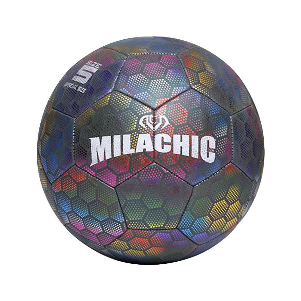 Fútbol luminoso luminoso.