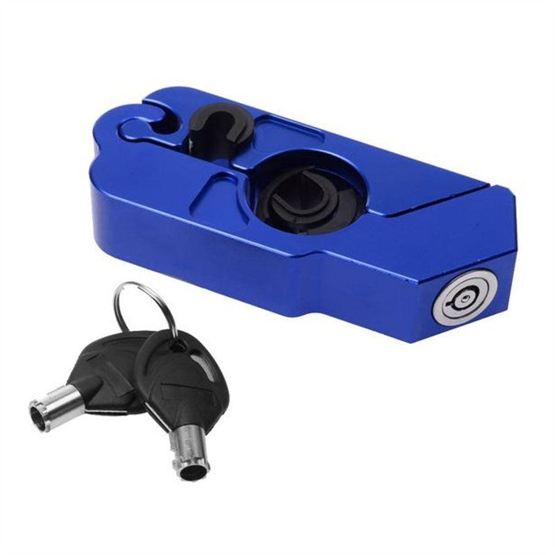 Bloqueo del manillar de la motocicleta