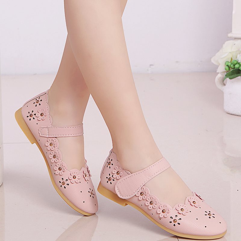 Chaussures princesse plates pour filles