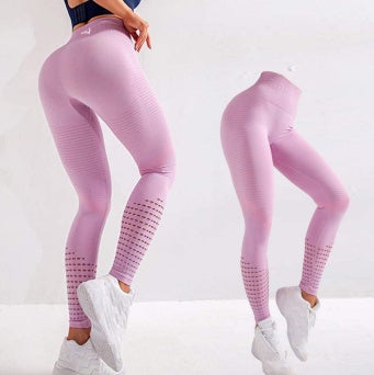 TerritorioFit Leggings de yoga sin costuras para mujer 