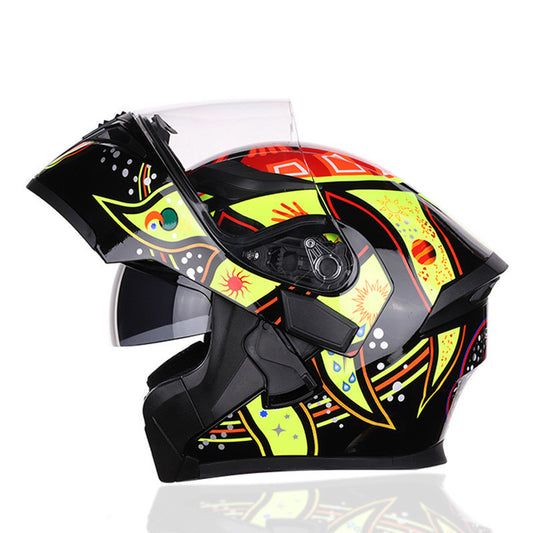 Casque de course de moto