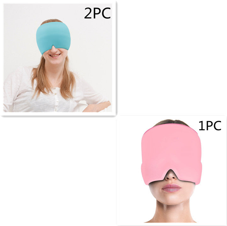 Mascarilla para ojos en gel para aliviar el dolor de cabeza
