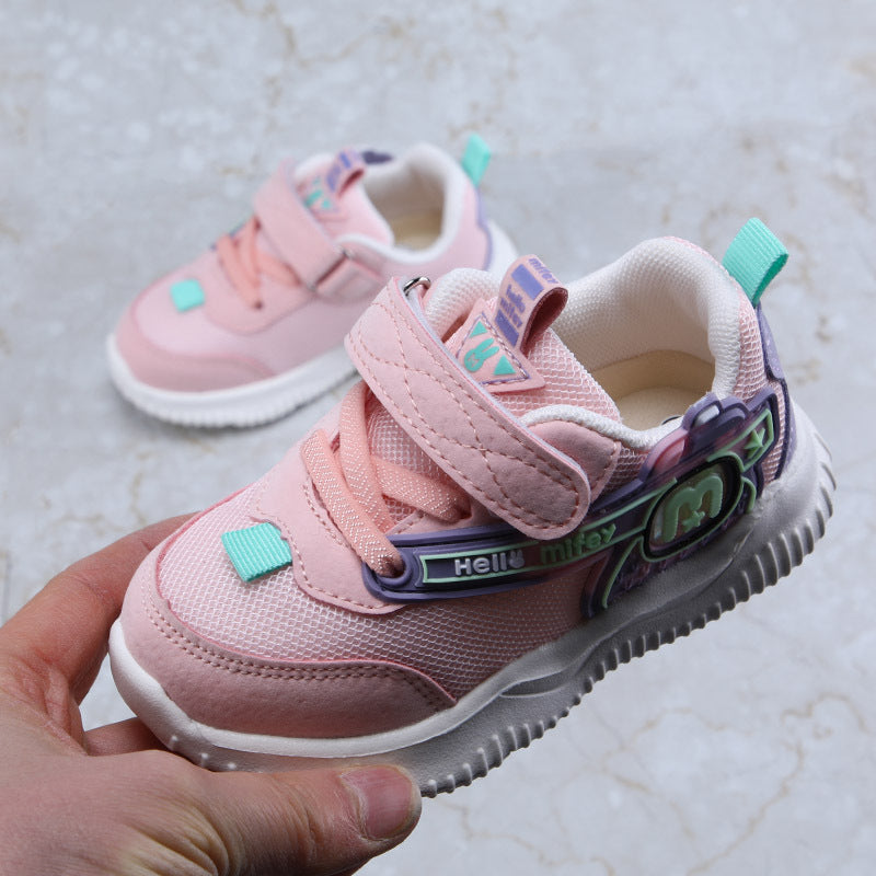 Chaussures filet de santé à semelles solides pour chaussures fonctionnelles pour enfants