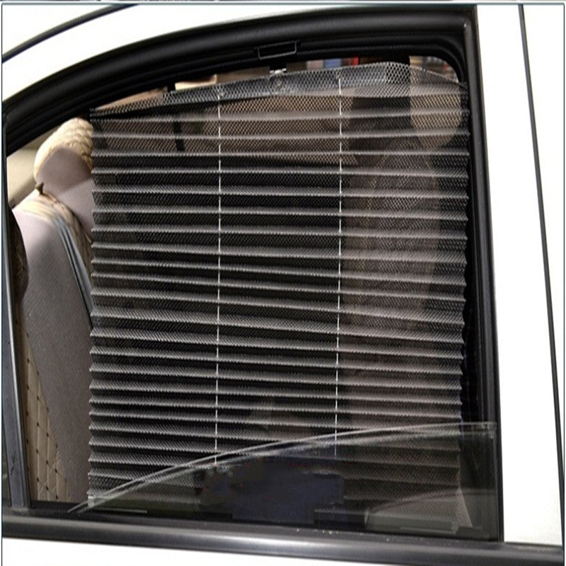Rideau de voiture pare-soleil de fenêtre latérale rétractable automatique
