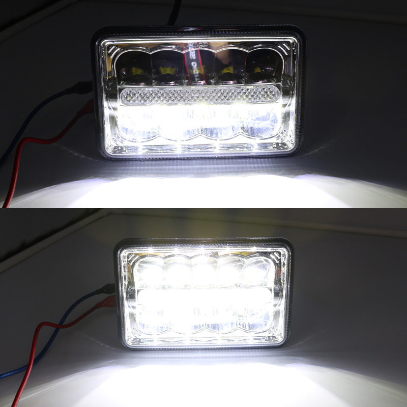 Faro de coche Luz LED para coche Luz cuadrada de 5 pulgadas 