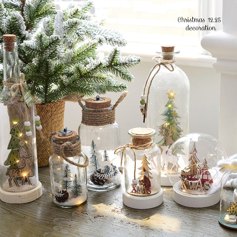 Decoraciones para Navidad Luces nocturnas Iluminación de renos Luz nocturna