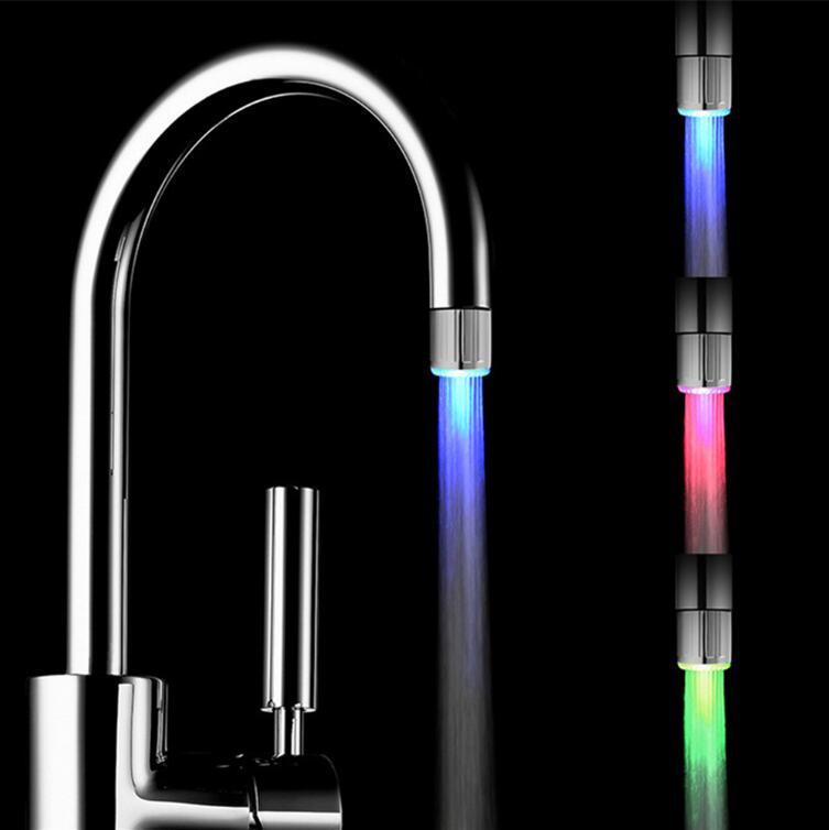 Robinet lumineux LED créatif pour cuisine et salle de bain