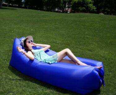 Sofá inflable Lazy Bag Camping Air Bed Lounger 